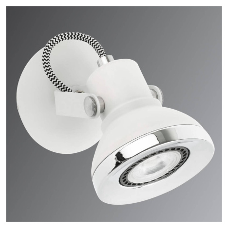 Nástenné svietidlo Ring s LED v bielej FARO BARCELONA