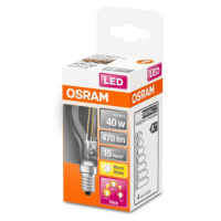 OSRAM Classic P LED žiarovka E14 4W 827 stmievač