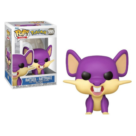 Funko POP! #595 Games: Pokémon- Rattata (EMEA)