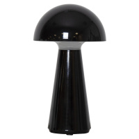 Čierna LED stolová lampa so stmievačom (výška  28 cm) Mushroom – Star Trading