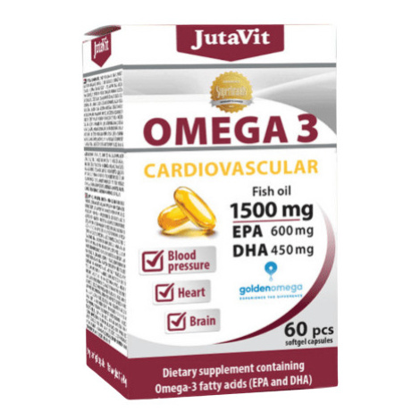 JUTAVIT Omega 3 kardiovaskulár 1500 mg 60 kapsúl