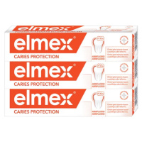 ELMEX Caries Protection Zubná pasta s aminofluoridom 3 x 75 ml