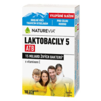 NATUREVIA Laktobacily 5 atb/imunita s vitamínom C 10 kapsúl