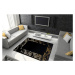 Kusový koberec Gloss 408C 86 glamour black/gold - 120x170 cm Dywany Łuszczów