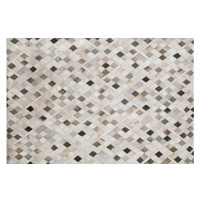 Kožený koberec 140 × 200 cm viacfarebný HIRKA, 182095