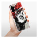 Odolné silikónové puzdro iSaprio - Sketch Face - Samsung Galaxy S20