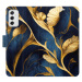 Flipové puzdro iSaprio - GoldBlue - Samsung Galaxy M52 5G