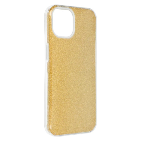 Silikónové puzdro na Apple iPhone 14 Forcell Shining zlaté