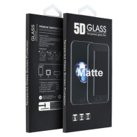 5D Full Glue Tempered Glass Apple iPhone 16 Pro (MATTE) black