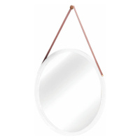 Zrkadlo, bambus biela, LEMI 1