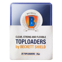 UltraPro Toploader Beckett Shield 35pt - 25 ks
