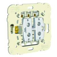 Prepínač dvojitý str. (5B) 10A/250V (PS) - prístroj LOGUS90 mec 21 (EFAPEL)
