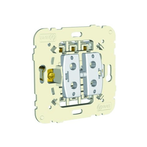 Prepínač dvojitý str. (5B) 10A/250V (PS) - prístroj LOGUS90 mec 21 (EFAPEL)