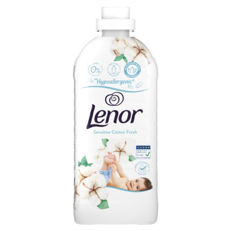 LENOR Sensitive Cotton Aviváž 48 praní 1200 ml