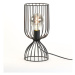 Čierna stolová lampa (výška 36 cm) Lazar - Light & Living