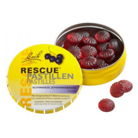 RESCUE® Bachove kvetové esencie krízové pastilky čierne ríbezle 50 g