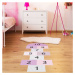 Adhezívny vinylový detský koberec Ambiance Hopscotch Girly