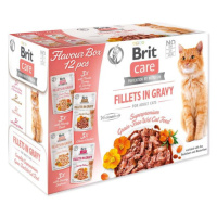 Kapsičky Brit Care Cat Flavour box filety v omáčke Multi 12x85g