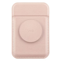 Peňaženka UNIQ Flixa magnetic card wallet with stand pink MagSafe (UNIQ-FLIXA-PINK)