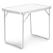 Kempingový skladací stôl Tena 70x50 cm biely