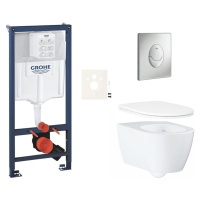 Závesný wc set do ľahkých stien / predstenová montáž Grohe Essence SIKOGRSESSAP00