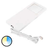 Podhľadové svetlo Dynamic LED Slim Pad F 1ks biele