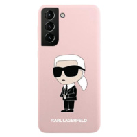 Silikónové puzdro Karl Lagerfeld na Samsung Galaxy S23+ 5G S916 KLHCS23MSNIKBCP Liquid Silicone 