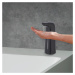 Čierny automatický plastový dávkovač mydla 0.4 l Larino - Wenko