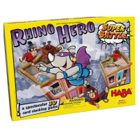 Haba Spoločenská hra pre deti Rhino Hero Super Bitka