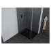 MEXEN/S - PRETORIA sprchovací kút 90x80, grafit, chróm 852-090-080-01-40