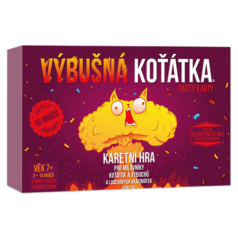 Výbušné mačiatka: Párty karty Asmodée-Blackfire