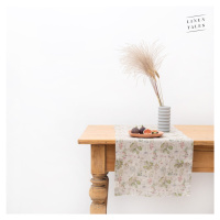 Ľanový behúň na stôl 40x200 cm Botany – Linen Tales