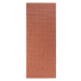 Běhoun Meadow 102725 Terracotta – na ven i na doma - 80x200 cm Hanse Home Collection koberce