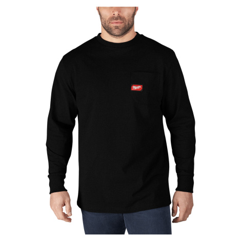 MILWAUKEE Heavy-Duty Pracovné tričko, dlhý rukáv "M"- čierna WTLSBLII