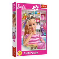 Trefl Puzzle 100 dielikov - Zoznámte sa s Barbie / Mattel, Barbie