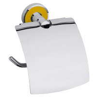 Držiak toaletného papiera Bemeta Trend-I chróm, žltá 104112018H