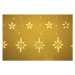 Vianočná svetelná LED reťaz Girlanda 275 cm teplá biela