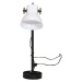 vidaXL Stolová lampa 25 W biela 15x15x55 cm E27