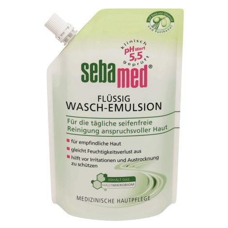 SEBAMED pracia emulzia olivová, náhradná kazeta 400 ml