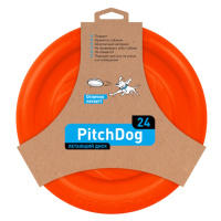 PITCHDOG Penový lietajúci disk pre psov oranžový 24 cm