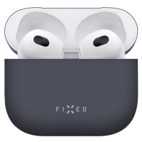 FIXED Silky ultratenké silikónové púzdro Apple Airpods 3 modré