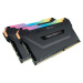 Corsair Vengeance RGB PRO 32GB (2x16GB) DDR4 3600 CL18, čierna