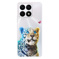 Odolné silikónové puzdro iSaprio - Leopard With Butterfly - Honor X8a