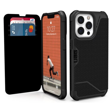 Púzdro UAG Metropolis, kevlar black - iPhone 13 Pro (113156113940)