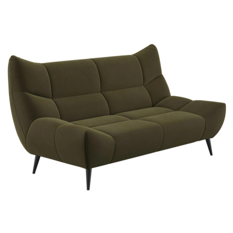 Xora DVOJMIESTNA POHOVKA, textil, olivovozelená