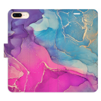 Flipové puzdro iSaprio - Colour Marble 02 - iPhone 7 Plus