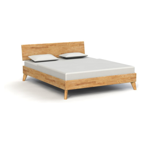 Dvojlôžková posteľ z dubového dreva 200x200 cm Greg 1 - The Beds