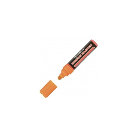 Centropen 9121 popisovač na sklo 3-4mm kriedový oranžový