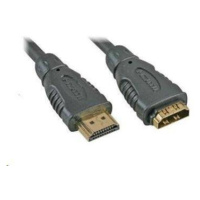 PREMIUMCORD Predlžovací kábel HDMI na HDMI 2 m, pozlátené konektory
