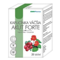 EDENPHARMA KAPUCÍNKA VÄČŠIA AKUT FORTE 20 tabliet